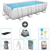 Bestway Power Steel Rechteckig - 488x244x122 cm - 6-teilig S649