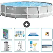 Intex Prism Frame Pool Rund - 457x107 cm - 7-teilig S548