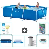 Intex Rechteckiger Frame Pool - 300x200x75 cm - 5-teilig S74