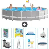 Intex Prism Frame Pool Rund - 610x132 cm - 7-teilig S544