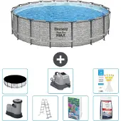 Bestway Steel Pro MAX Rund - 549x122 cm - 6-teilig S649
