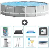 Intex Prism Frame Pool Rund - 457x107 cm - 7-teilig S543