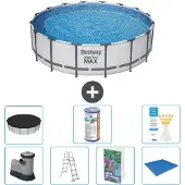Bestway Steel Pro MAX Rund - 488x122 cm - 6-teilig S594