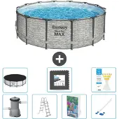 Bestway Steel Pro MAX Rund - 427x122 cm - 6-teilig S610
