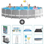 Intex Prism Frame Pool Rund - 610x132 cm - 7-teilig S632