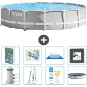 Intex Prism Frame Pool Rund - 457x107 cm - 7-teilig S533