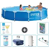 Intex Frame Pool Rund - 366x76 cm - 5-teilig S120