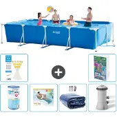 Intex Rechteckiger Frame Pool - 450x220x84 cm - 5-teilig S173
