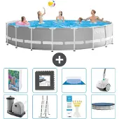 Intex Prism Frame Pool Rund - 549x122 cm - 7-teilig S610