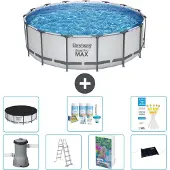 Bestway Steel Pro MAX Rund - 488x122 cm - 6-teilig S632