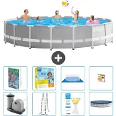 Intex Prism Frame Pool Rund - 610x132 cm - 7-teilig S529