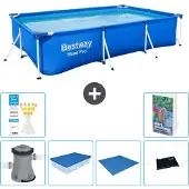 Bestway Steel Pro Rechteckig - 300x201x66 cm - 5-teilig S214