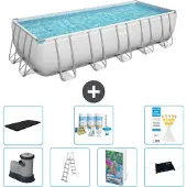 Bestway Power Steel Rechteckig - 640x274x132 cm - 6-teilig S632