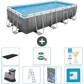 Bestway Power Steel Rechteckig - 549x274x122 cm - 6-teilig S570