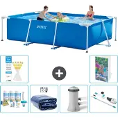 Intex Rechteckiger Frame Pool - 300x200x75 cm - 5-teilig S165