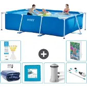 Intex Rechteckiger Frame Pool - 300x200x75 cm - 5-teilig S145