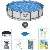 Bestway Steel Pro MAX Rund - 457x122 cm - 6-teilig S546