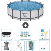 Bestway Steel Pro MAX Rund - 427x122 cm - 6-teilig S658