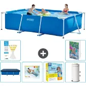 Intex Rechteckiger Frame Pool - 300x200x75 cm - 5-teilig S135