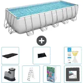 Bestway Power Steel Rechteckig - 640x274x132 cm - 6-teilig S543