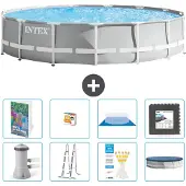 Intex Prism Frame Pool Rund - 457x107 cm - 7-teilig S525