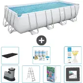 Bestway Power Steel Rechteckig - 549x274x122 cm - 6-teilig S581