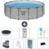 Bestway Steel Pro MAX Rund - 488x122 cm - 6-teilig S619