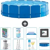 Intex Frame Pool Rund - 457x122 cm - 7-teilig S563