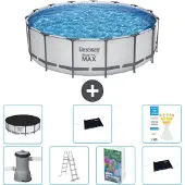 Bestway Steel Pro MAX Rund - 488x122 cm - 6-teilig S562