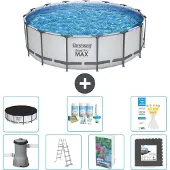 Bestway Steel Pro MAX Rund - 488x122 cm - 6-teilig S581