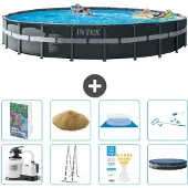 Intex Ultra XTR Pool Rund - 732x132 cm - 7-teilig S580