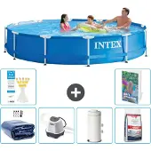 Intex Frame Pool Rund - 366x76 cm - 5-teilig S155