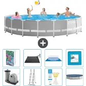 Intex Prism Frame Pool Rund - 549x122 cm - 7-teilig S621