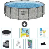 Bestway Steel Pro MAX Rund - 488x122 cm - 6-teilig S582