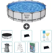 Bestway Steel Pro MAX Rund - 457x122 cm - 6-teilig S562