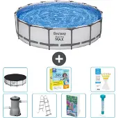 Bestway Steel Pro MAX Rund - 457x122 cm - 6-teilig S532