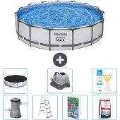 Bestway Steel Pro MAX Rund - 457x122 cm - 6-teilig S649