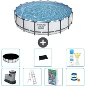 Bestway Steel Pro MAX Rund - 549x122 cm - 6-teilig S559