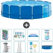 Intex Frame Pool Rund - 457x122 cm - 7-teilig S556