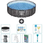 Bestway Steel Pro MAX Rund - 427x107 cm - 6-teilig S574