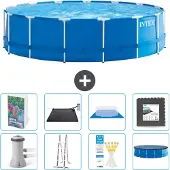 Intex Frame Pool Rund - 457x122 cm - 7-teilig S543