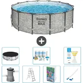 Bestway Steel Pro MAX Rund - 427x122 cm - 6-teilig S658