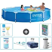 Intex Frame Pool Rund - 366x76 cm - 5-teilig S20