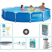 Intex Frame Pool Rund - 366x76 cm - 5-teilig S125