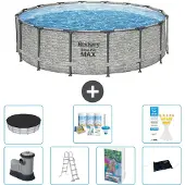 Bestway Steel Pro MAX Rund - 488x122 cm - 6-teilig S632