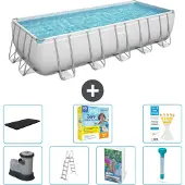 Bestway Power Steel Rechteckig - 640x274x132 cm - 6-teilig S532