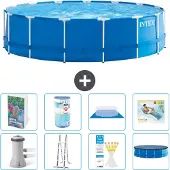 Intex Frame Pool Rund - 457x122 cm - 7-teilig S635
