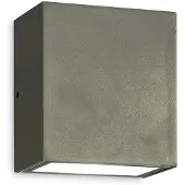 Ideal Lux ARGO LED Wandleuchte 6W Anthrazit IP65 warmweiss 321646