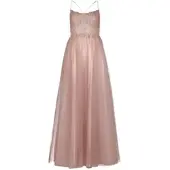 Vera Mont - Abendkleid mit Spitze - Größe 40 - rosa