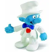 Schleich Bräutigam, 3 Jahr(e), The Smurfs, Blau, Weiß, Rot, Kunststoff